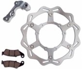 kit oversize wave w-open braking disque avant flotant diametre 270mm 2004 disques de frein