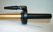 poignee de gaz domino rectitiligne 2T et 4T commandes
