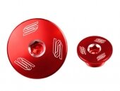 BOUCHON MOTEUR ANODISE ROUGE 150 CR-F 2007-2014 bouchon moteur