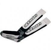 chaussettes alpinestars techstar coolmax blanche/noir jambieres chaussettes