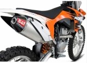 Ligne Complete Yoshimura Usa Rs4 Inox/Silencieux Alu Pour KTM 350 SX-F 2011-2015