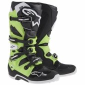 BOTTES ALPINESTARS TECH 7 NOIR/VERT bottes