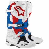 BOTTES ALPINESTARS TECH10 BLEU/BLANC/ROUGE bottes