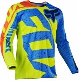 Maillot Cross FOX 180 Race Nirv Yellow Blue 2017 maillots pantalons