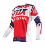 Maillot Cross FOX 180 Honda BLANC 2017 maillots pantalons