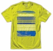 TEE SHIRT TLD Skyline tee neon yellow tee shirt
