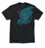 TEE SHIRT TLD Abstract tee black tee shirt