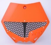PLAQUE AVANT STADIUM CYCRA VENTILEE ORANGE 350 SX-F 2011-2012 plaque avant cycra