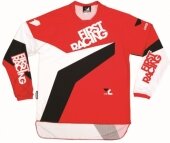 MAILLOT FIRTS RACING SCAN LITE ROUGE 2016 maillots pantalons