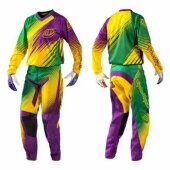 PANTALON FEMME TLD GP AIR VIOLET VERT maillot pantalon femme