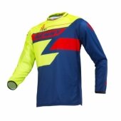 Maillot KENNY Track MARINE/CYAN/JAUNE FLUO 2017 maillot pantalon kids