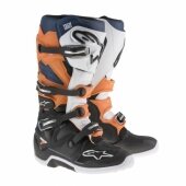 BOTTES ALPINESTARS TECH 7 ORANGE/NOIR/BLANC bottes