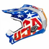Casque TLD SE3 3X Bleu (Jeff Ward replica)
