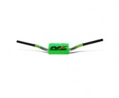 GUIDON NEKEN BAS BLANC/VERT FLUO diametre 28.6mm guidons