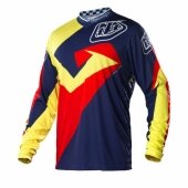 Maillot Enfant Troy Lee Designs GP Flexion Orange Gris maillot pantalon kids