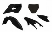Kit Plastique Noir Racetech 125 TC 2014