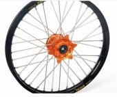  ROUE AVANT HANN WEELS Jante Noire Moyeu Orange 250 SX-F 2013-2014