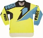 MAILLOT FIRTS RACING SCAN LIME FLUO 2017 maillots pantalons