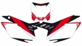 Fonds De Plaque blanc Dream Graphic 2 Blackbird 250 CR-F 2014-2016