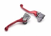 ENSEMBLE LEVIERS ZETA ANODISE ROUGE 250 KX-F 2011-2016 leviers