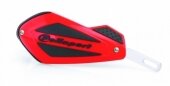 Prot�ge-Mains Universels Polisport Shield Rouge Avec Renfort Alu