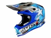 CASQUE JUST1 MOTO X BLEU casques