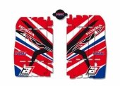 kit d�co grille de radiateur blackbird racing replica team hrc 2015 honda 450 cr-f 2013-2015