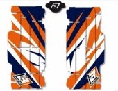Kit D�co Grille De Radiateur Blackbird Racing Replica Team Marchetti Racing 2015 Ktm Sx/Sx-F 2013-2015 kit deco radiateur