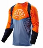 Maillot Troy Lee Designs Radius Gris