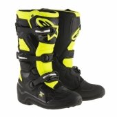 BOTTES ALPINESTARS KID TECH 7 NOIR/JAUNE 