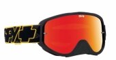 LUNETTES SPY Woot Race jaune/noir �cran AFC miroir rouge lunettes