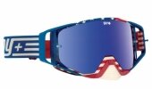 LUNETTES SPY Ace Vintage USA bleu/rouge �cran AFC miroir bleu lunettes