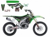  Kit d�co replica Monster Energy Blackbird Kawasaki 450 KX-F 2016