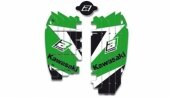 KIT DECO DE GRILLE DE RADIATEUR KAWASAKI 450 KX-F 2009-2016 kit deco radiateur
