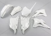 Kit plastiques UFO blanc Kawasaki 85 KX 2014-2016 kit plastiques ufo