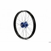 Roue avant compl�te A.R.T 21x1.60 jante noire/moyeu bleu Yamaha 125 YZ 1999-2017