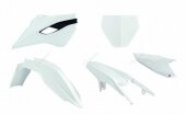 Kit plastiques Racetech couleur origine blanc Husqvarna 250 TC 2014-2015 kit plastiques racetech