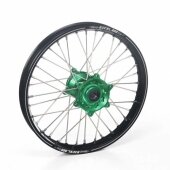  Roue Arri�re compl�te Haan Wheels A60 jante noire/moyeu vert Kawasaki 250 KX-F 2004-2017