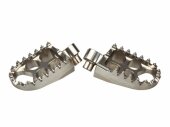 Repose-pieds Evo Scar titane Honda 450 CR-F 2014-2016 reposes pieds