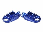 Repose pieds �volution bleu SCAR Husqvarna 125 TE 2014-2016 reposes pieds
