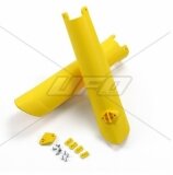 Protections de fourcheUFO jaunes HUSQVARNA 125 TC 2014-2016
