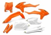 KIT PLASTIQUE CYCRA ORANGE FLUO 250 SX 2016-2017 kit plastique cycra powerflow