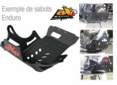 Sabot Enduro AXP noir Husqvarna 125 TE 2014-2017