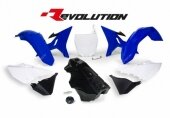 Kit plastiques RACETECH Revolution + r�servoir couleur origine bleu/noir Yamaha 125 YZ 2005-2016 kit plastiques racetech