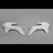 OUIES DE RADIATEUR UFO BLANCHE KTM 150 SX 2013-2015