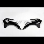 OUIES DE RADIATEUR UFO NOIRE KTM 150 SX 2013-2015
