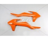 Ouies de radiateur UFO orange KTM 150 SX 2016-2017
