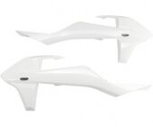 Ouies de radiateur UFO blanche KTM 150 SX 2016-2017