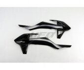 Ouies de radiateur UFO noire KTM 125 SX 2016-2017