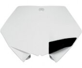plaque numero frontal UFO BLANCHE 150 SX 2009-2012